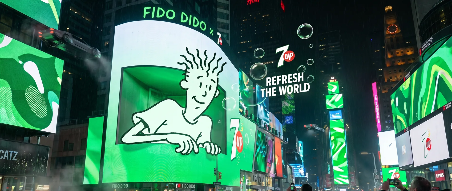 Fido & Dido x 7up — 