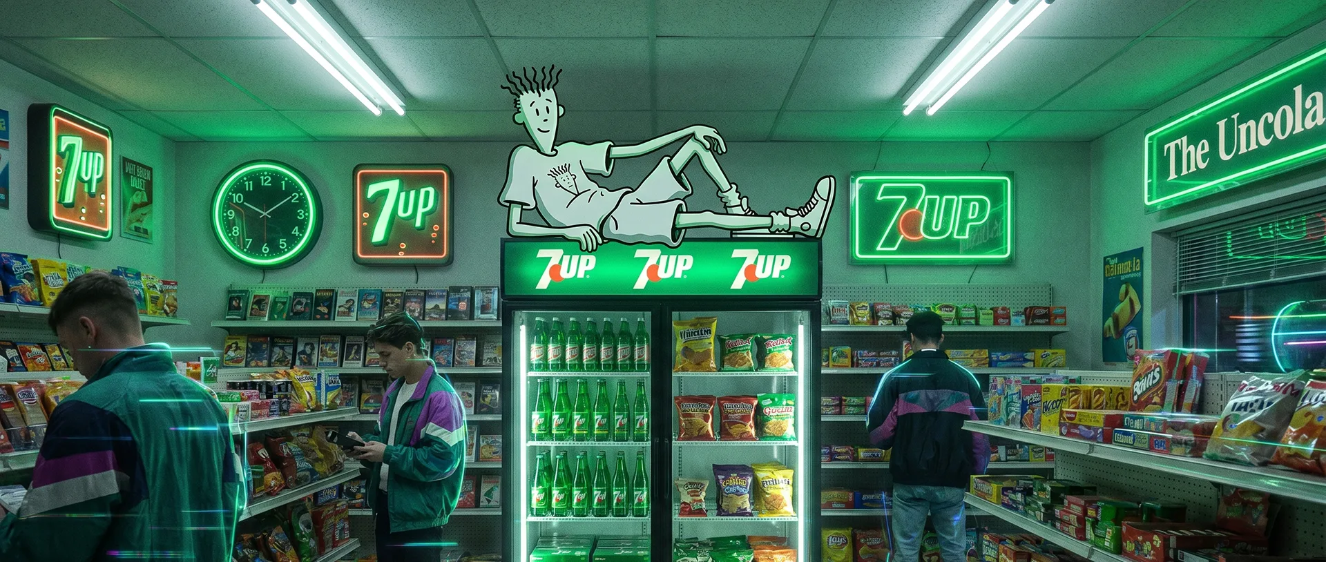Fido & Dido x 7up — 